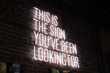 This is the sign you've been looking for