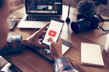 Youtube på en mobil