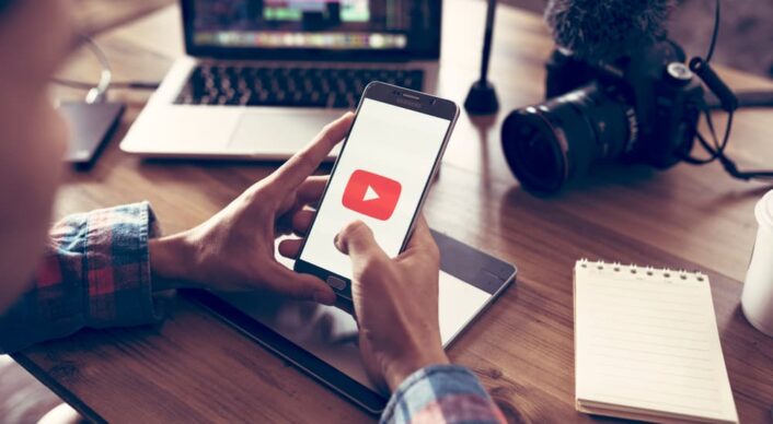 Youtube på en mobil